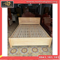 Giường gỗ sồi 1,6m * 2m giá xưởng