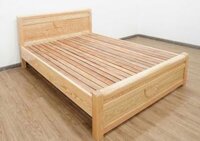 Giường gỗ Sồi 1M8