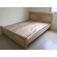 Giường gỗ sồi 1m8x2m