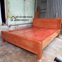 Giường Gỗ Sồi Nga Dát Phản GN06