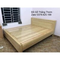 giường gỗ sồi nga