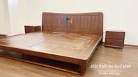 Giường Gỗ Sồi Tự Nhiên 2mx2m2