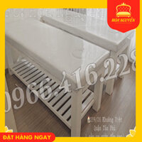 GIƯỜNG GỖ Spa Loại 1 Gỗ Thông