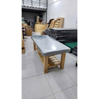 giường gỗ spa ( nt shop để lấy màu sắc )