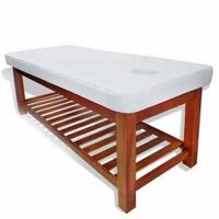 Giường gỗ tại các Spa