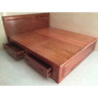 Giường gỗ xoan 1m8x2m