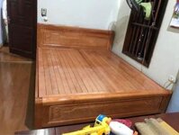Giường Gỗ Xoan Đào Dát Phản GN200