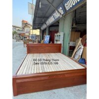 giường gỗ xoan đào gỗ tự nhiên