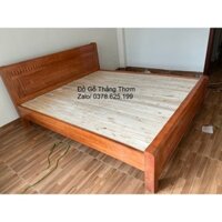 giường gỗ xoan đào