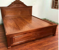 GIƯỜNG GỖ XOAN ĐẸP CỔ ĐIỂN