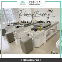 Giường Gội Đầu Dưỡng Sinh Bồn Tai Thỏ 2IN1, Thiết Kế Kiểu Dáng Hiện Đại, Màu Sắc Hài Hoà, Tinh Tế 70x195 cao 70