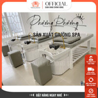 Giường Gội Đầu Dưỡng Sinh Bồn Tai Thỏ 2IN1, Nhập Khẩu Chất Lượng, Độ Bền Cao, Kích Thước 70x195 Cao 70