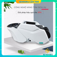 Giường gội đầu massage đa năng, Giường gội đầu 2in1 cao cấp trang bị máy massage toàn thân