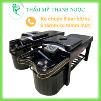 Giường gội đầu massage spa, giường gội đầu 2in1, bàn gội đầu dưỡng sinh khung gỗ chuyên dùng trong spa