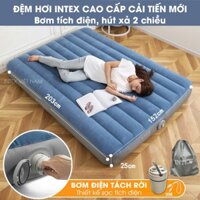 Giường hơi đôi cao cấp tích hợp bơm sạc điện tiện lợi INTEX 64189