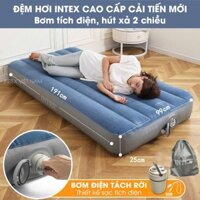 Giường hơi đơn cao cấp tích hợp bơm sạc điện tiện lợi INTEX 64187