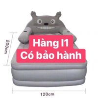 Giường Hơi Hình Thú 3 tầng tặng kèm bơm điện gối và miếng vá