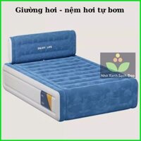 Giường hơi tự bơm đa năng - Nệm Hơi Đệm Hơi Tự Bơm Nệm Hơi Gấp Gọn Giường Bơm Hơi