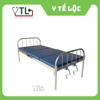 Giường inox 2 tay quay có nệm , ko bô, ko thanh chắn, ko bánh xe (D2000xN900xC550)