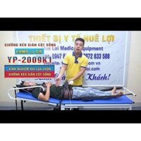 Giường Kéo Giãn Cột Sống Lưng Cổ Bằng Điện Model YP-2009K1