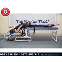 Giường kéo giãn cột sống lưng và đốt sống cổ bằng điện 2 pittong