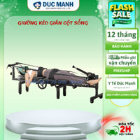 Giường kéo giãn cột sống, thiết bị hỗ trợ vật lý trị liệu, giúp giảm áp lực lên cột sống