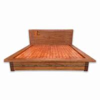 Giường kiểu Nhật gỗ Xoan đào G-X2