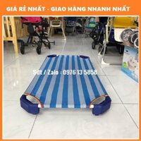 Giường lưới cho trẻ mẫu giáo thoáng mát