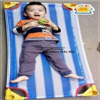 Giường lưới mầm non chân tròn b315