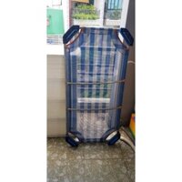 Giường Lưới Mầm Non Thoáng Mát Có 2 Thanh Đỡ Lưng Inox Cho Bé 120x60x10cm