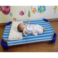 Giường lưới mẫu giáo cho bé 120 x 60 cm