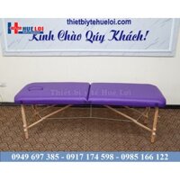 Giường massage gấp gọn chân gỗ HL3