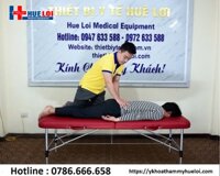 Giường massage gấp gọn chân hợp kim nhôm HL2