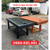 Giường massage, giường spa gỗ thịt chắc chắn, giường massage trị liệu chuyên dùng cho spa thẩm mỹ viện