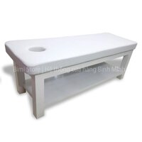 Giường massage gỗ thông gác liền BM-04GT