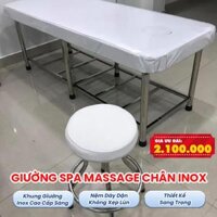 Giường Massage Spa Inox Giá Rẻ – Thiết Kế Sang Trọng