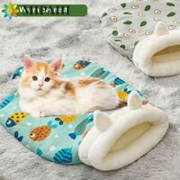 Giường mèo mùa đông MIPAHI Đồ dùng cho thú cưng hoạt hình thoải mái