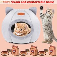 Giường mèo OUSXA Chuồng mềm ấm áp mùa đông trong nhà