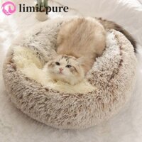 Giường Mèo Túi Ngủ Dài Sang Trọng Tròn Chuồng Ấm Nhỏ Vừa Hang Thảm Giường Cho Chó