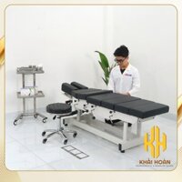 Giường nắn chỉnh cột sống, Giường chiropractic trị liệu 5 cần gạt - chỉnh điện nâng hạ Herab-2050