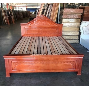 Giường nan gỗ sồi trắng Oak Ranges - 1m6x2m