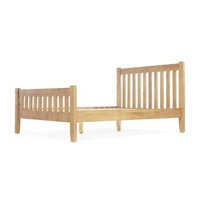 Giường nan Rustic gỗ sồi