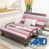 Giường nệm gấp Hàn Quốc kẻ sọc quyễn rũ