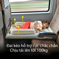 Giường nệm hơi đi máy bay đi tàu ô tô cho bé gấp gọn,nệm ngủ cho bé đi tiện lợi dễ lắp đặt dùng cho máy bay tàu hỏa ô tô