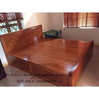 Giường ngăn kéo gỗ xoan đào thiết kế mới