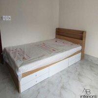 Giường ngủ 1m2 x 2m có 4 ngăn kéo GN009