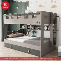 Giường ngủ 2 tầng cho bé bằng gỗ MDF cao cấp G50