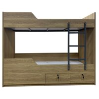 Giường Ngủ 2 Tầng Cho Bé Gỗ MDF Chắc Chắn Bền Bỉ