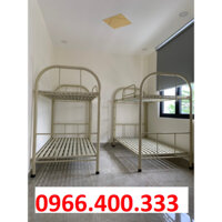 Giường ngủ 2  tầng giườn sắt ống tròn giá rẻ đủ kích thước giao hàng nhanh trong ngày