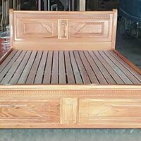Giường ngủ 2m2 gỗ sồi nga GN366